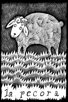 塔羅牌-一隻羊