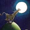 《動物之夢》 滿月的夜晚，一隻乳牛在山頭鳴叫