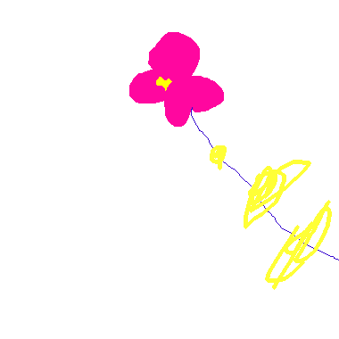 作品：花朵風箏