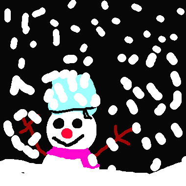 作品：下雪了!