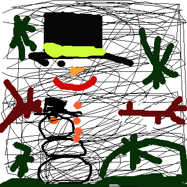 作品：snowman