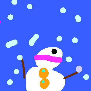 小可愛雪人