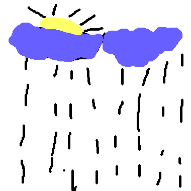 下雨天