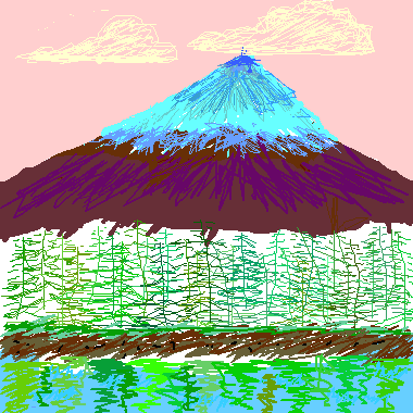 作品：The Famous Mt. Fuji