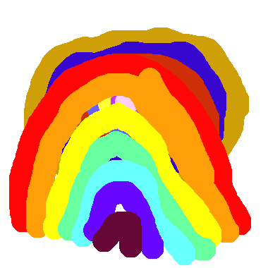 作品：心中的彩虹