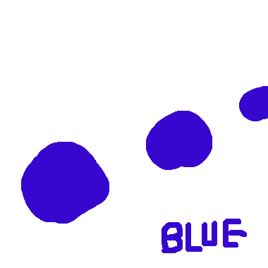 blue