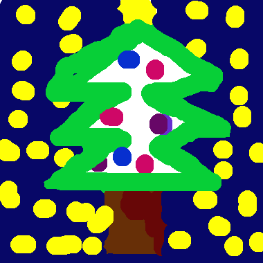 作品：X'mas tree