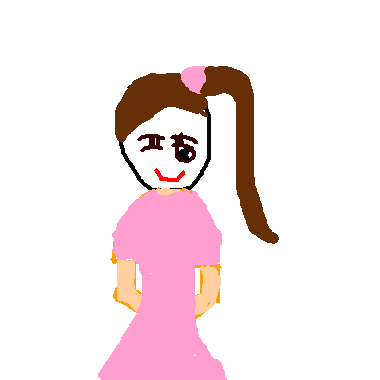 作品：小女孩