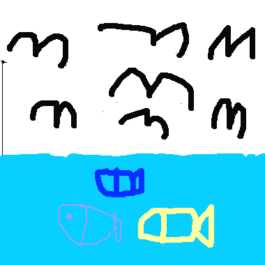 作品：海 邊