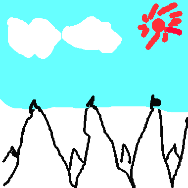 雪山