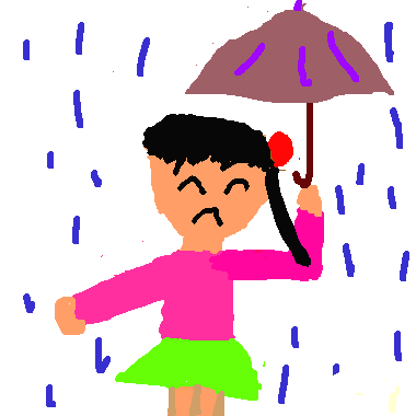 下雨了