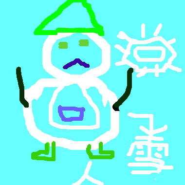 作品：雪人胖胖