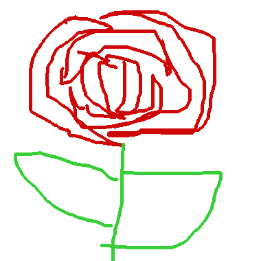 作品：玫瑰花
