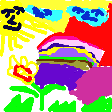 作品：春天來了