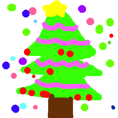 作品：christmas tree