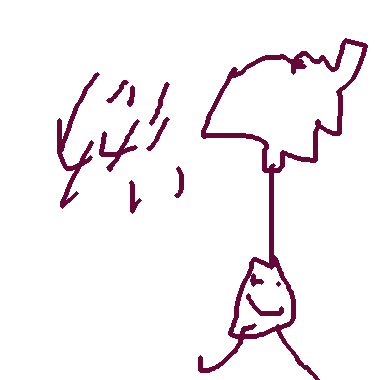 下雨