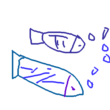 作品：可愛的小魚