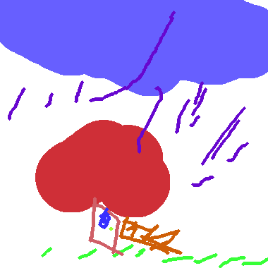 作品：要下雨了