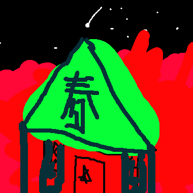 作品：晚上的街道