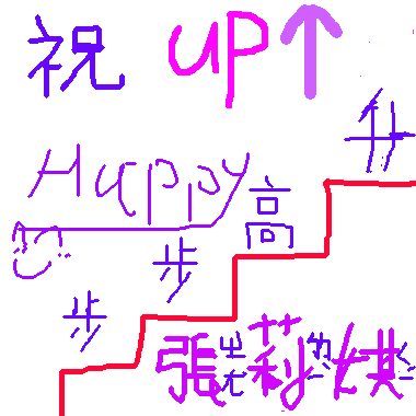 作品：祝  學業