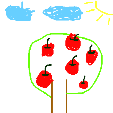 AN APPLE TREE