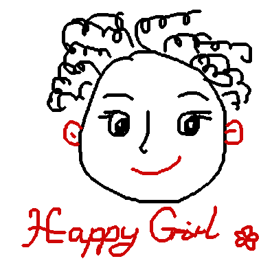 作品：Happy Girl