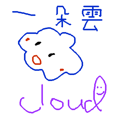 作品：雲