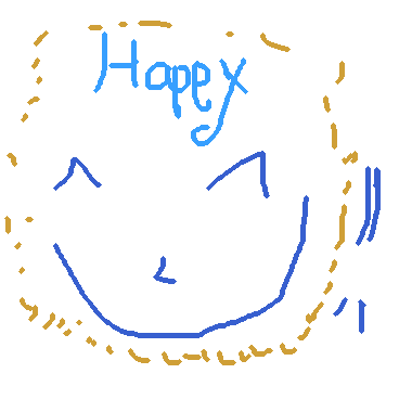 作品：happy