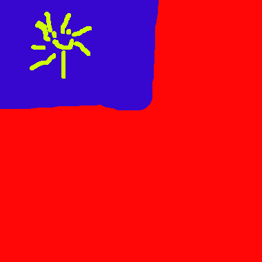 作品：Taiwan Flag