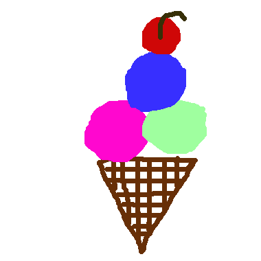 作品：ice cream