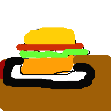 作品：漢堡