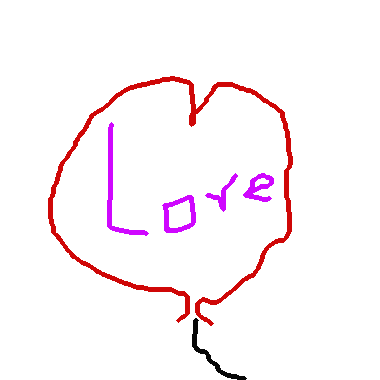 愛心氣球