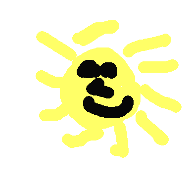 作品：漂亮的太陽