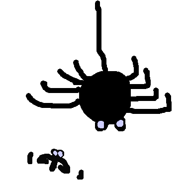 蜘蛛和蒼蠅