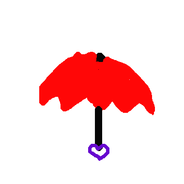 作品：小紅傘