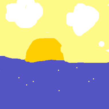 夕陽