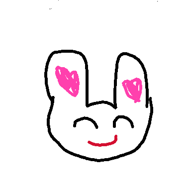 作品：快樂的小兔