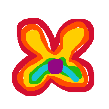 作品：The rainbow flower