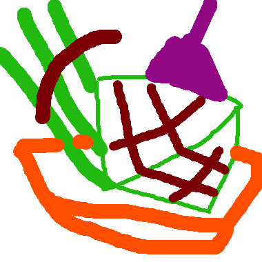 作品：
        端午節的粽子