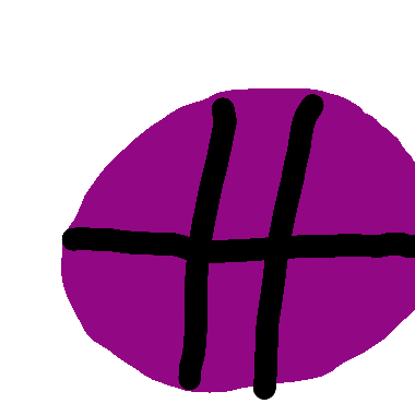 作品：紫色能量球