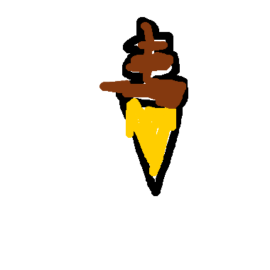 作品：巧克力冰淇淋