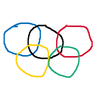 作品：奧運五色相環