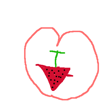 草莓愛心