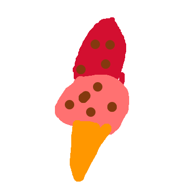 作品：草莓巧克力冰淇淋