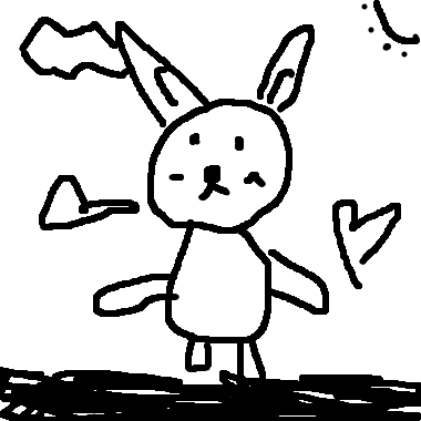 作品：小白兔子