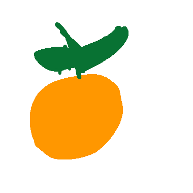 可愛的柑橘