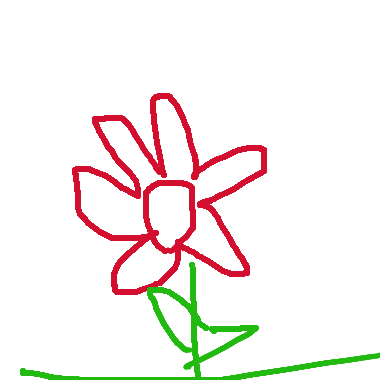 作品：一朵花