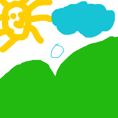 作品：夕陽