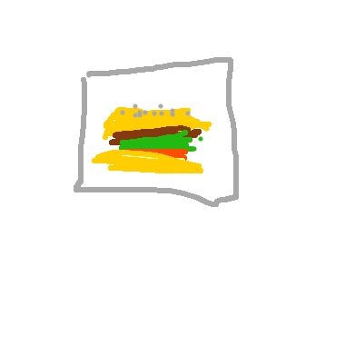作品：我的漢堡