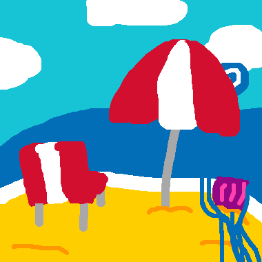 作品：The beach